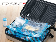 World's Best Portable Travel Vacuum Sealer For Luggage (TRAVEL SET)